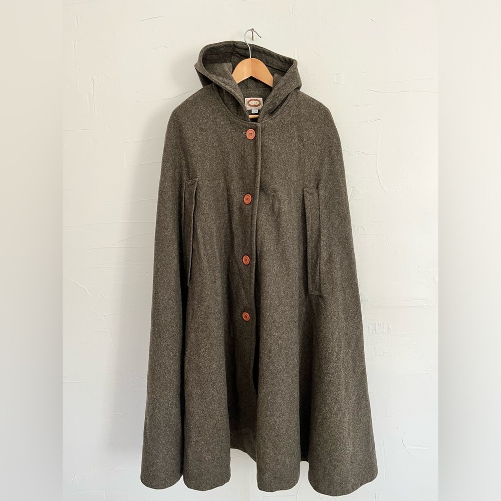 Vintage Banana Republic Wool Cape